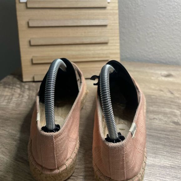 Soludos Dusty Rose Ciao Bella Espadrille Slip Ons - Picture 5 of 9